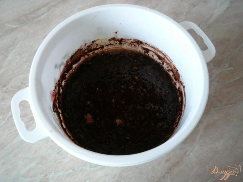 Фото приготовление рецепта: Овсяный пирог с вишневым вареньем шаг №4