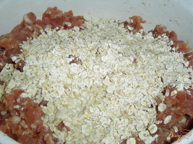 Фото приготовление рецепта: Праздничный пирог с тефтелями шаг №1