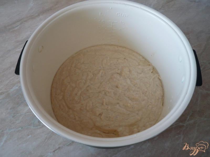 Фото приготовление рецепта: Овсяный пирог на кефире шаг №8
