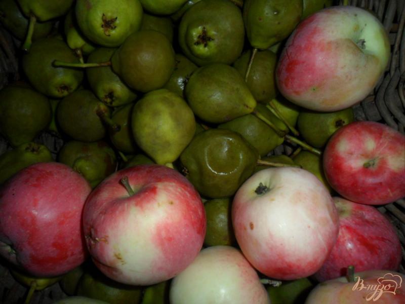 Фото приготовление рецепта: Грушово-яблочный компот на зиму шаг №1
