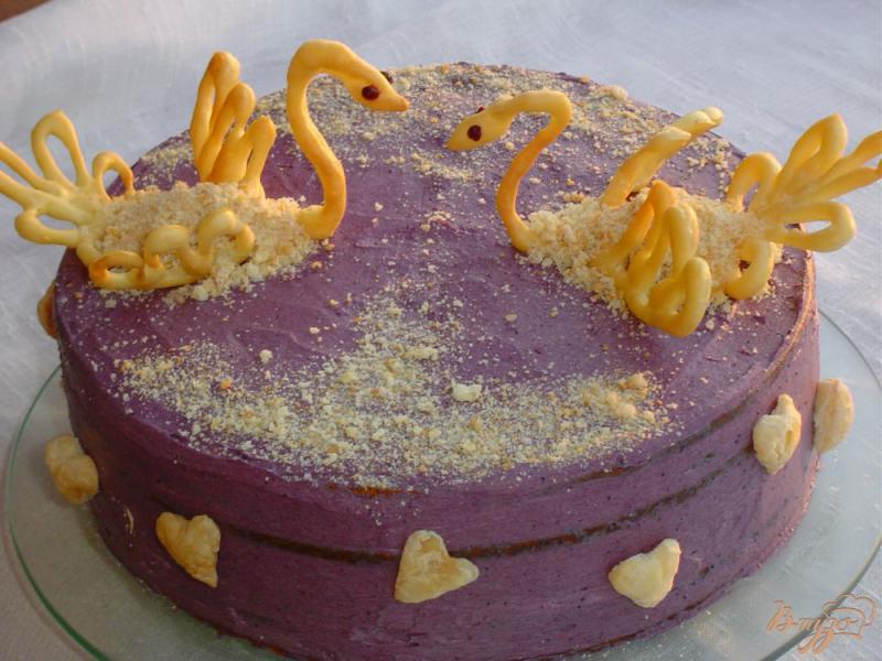 Фото приготовление рецепта: Торт «С любовью» шаг №15