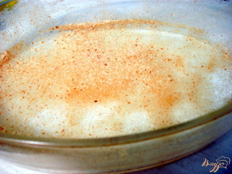 Фото приготовление рецепта: Картофельная запеканка с печенью шаг №7