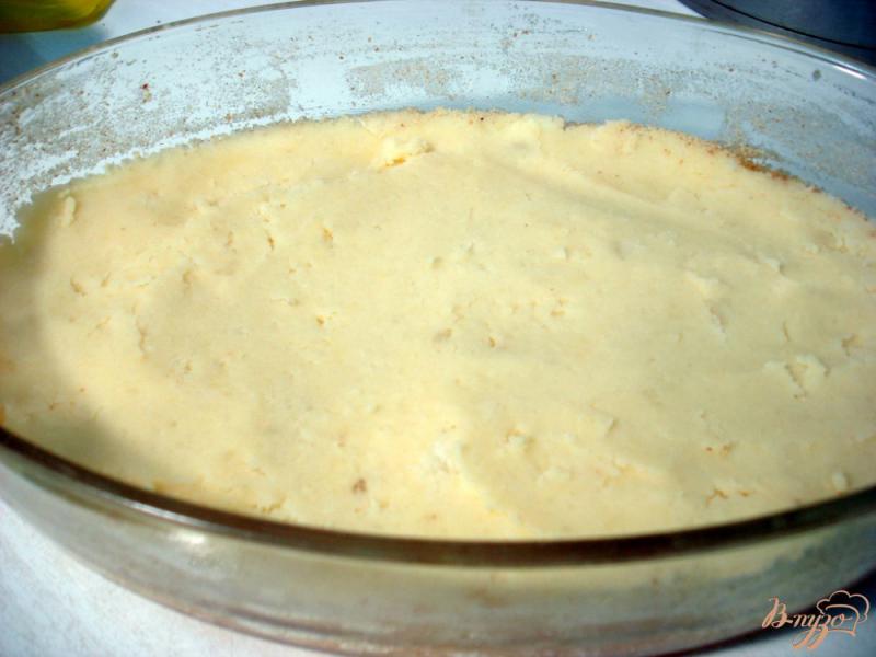 Фото приготовление рецепта: Картофельная запеканка с печенью шаг №8