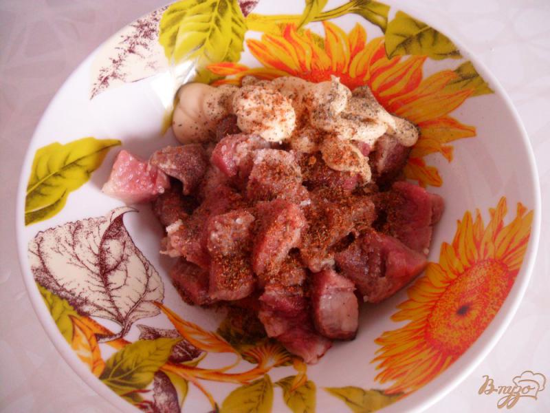 Фото приготовление рецепта: Картофельные лодочки с мясом шаг №2