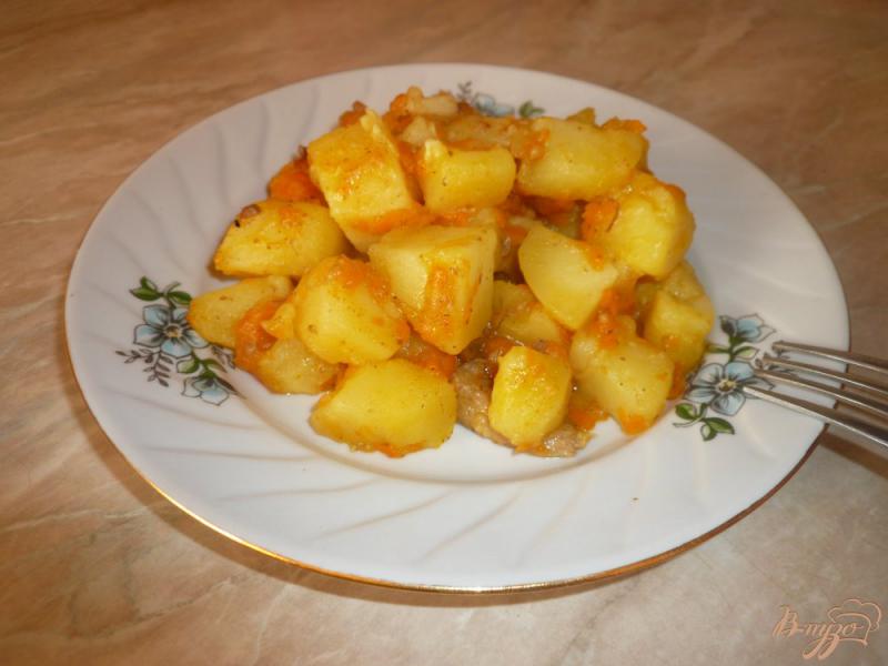 Фото приготовление рецепта: Картофель тушеный шаг №7