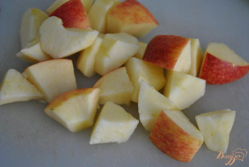 Фото приготовление рецепта: Смузи с яблоком и ананасом шаг №2