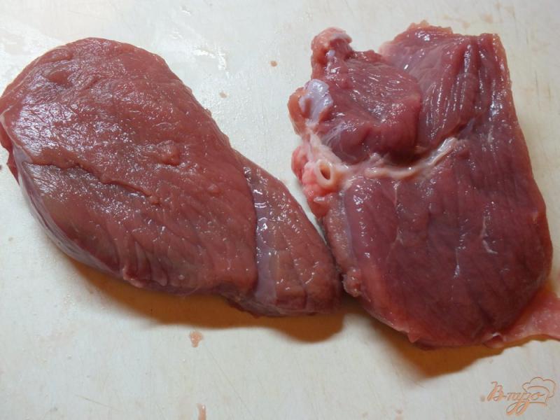 Фото приготовление рецепта: Красное мясо с корицей и мускатным орехом шаг №1