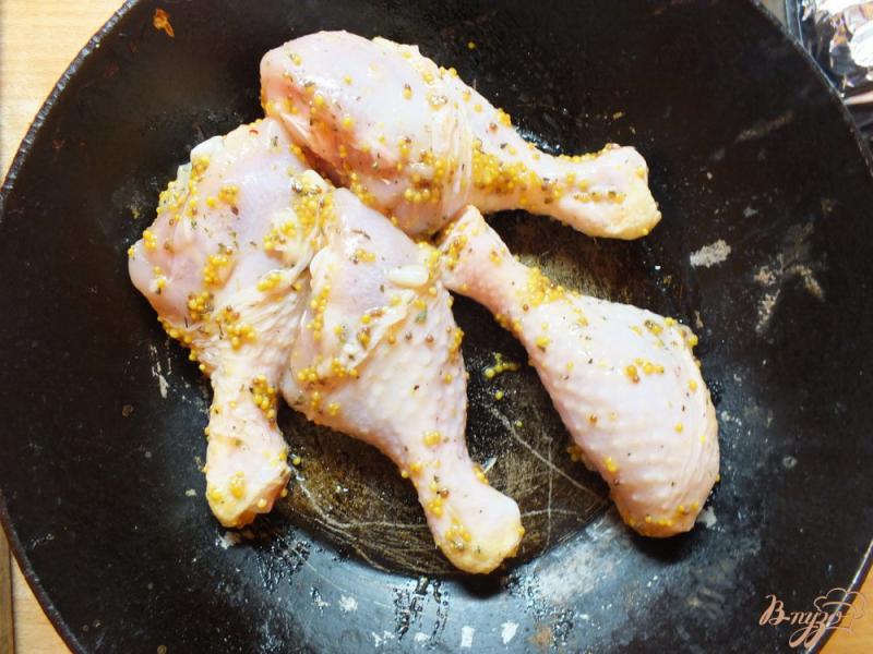 Фото приготовление рецепта: Курица во французской горчице шаг №5