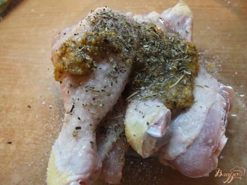 Фото приготовление рецепта: Курица во французской горчице шаг №3