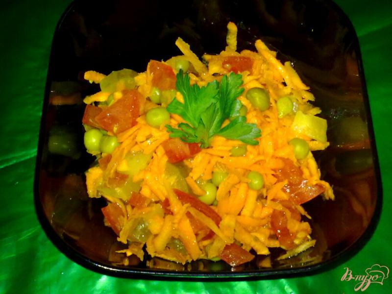 Фото приготовление рецепта: Салат морковный шаг №5