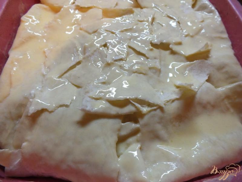 Фото приготовление рецепта: Пирог с картофелем и луком шаг №8