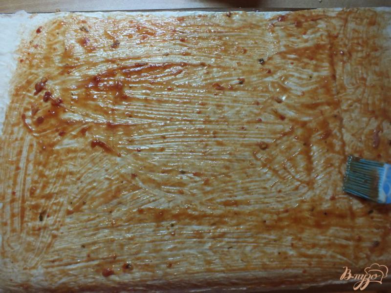 Фото приготовление рецепта: Пицца на корже из лаваша с говядиной шаг №1