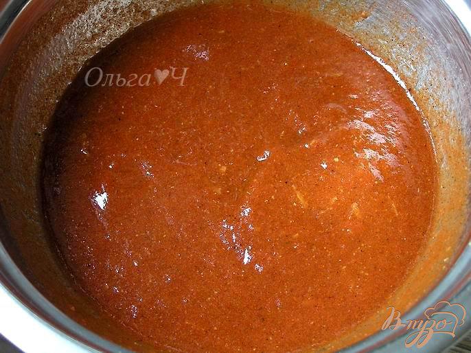 Фото приготовление рецепта: Марокканский томатный маринад шаг №4