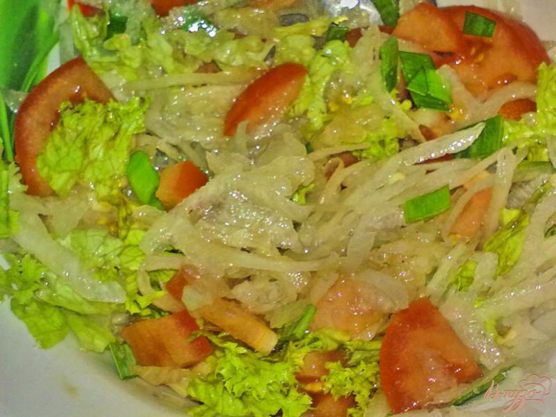 Фото приготовление рецепта: Салат овощной шаг №6