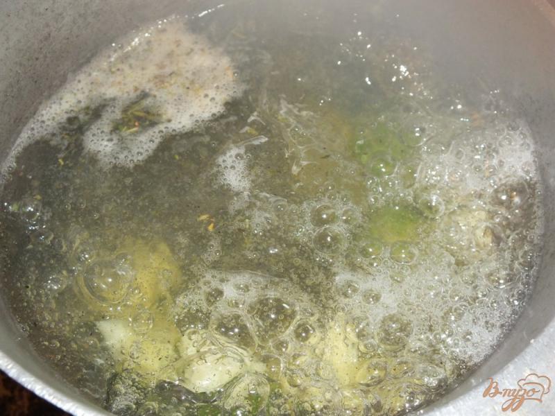 Фото приготовление рецепта: Суп с капустой брюссельской шаг №5