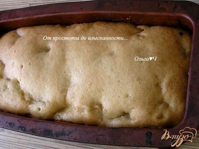 Фото приготовление рецепта: Постный кекс с яблоками шаг №5