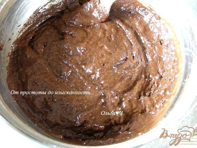 Фото приготовление рецепта: Шоколадные кексы (постные) шаг №3