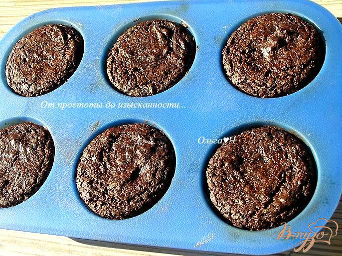 Фото приготовление рецепта: Шоколадные кексы (постные) шаг №5
