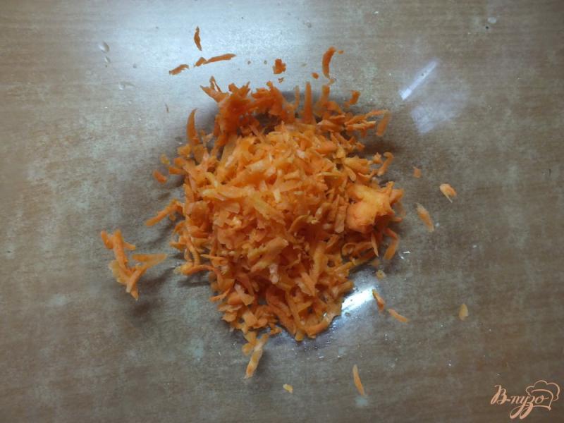 Фото приготовление рецепта: Салат из моркови с овсянкой шаг №3