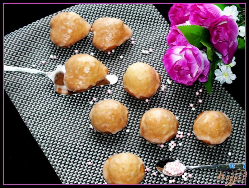 Фото приготовление рецепта: Овсяные кексы с коричневым сахаром шаг №11