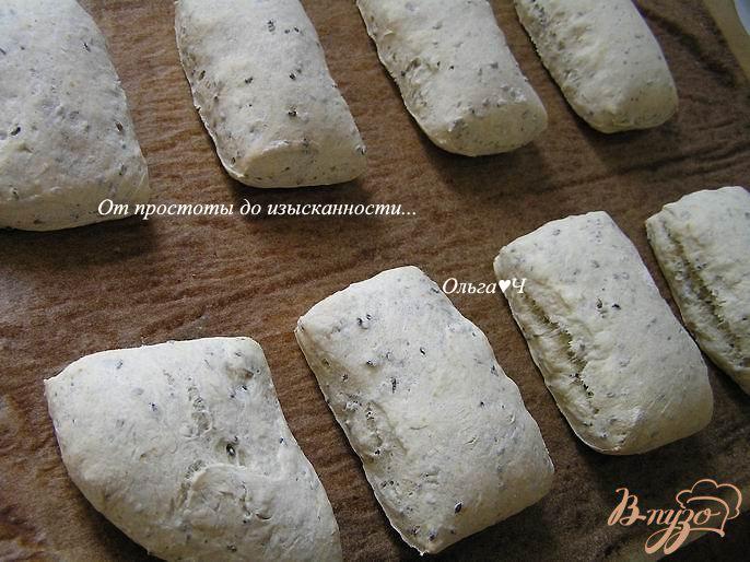 Фото приготовление рецепта: Содовый постный хлеб с кунжутом шаг №5