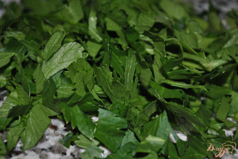 Фото приготовление рецепта: Овощной салат с цукини шаг №5