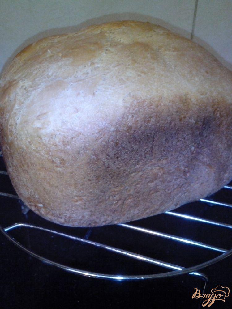 Фото приготовление рецепта: Хлеб сдобный с кунжутом в хлебопечке шаг №3