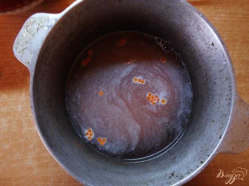 Фото приготовление рецепта: Салат из чечевицы с куриными желудками шаг №1