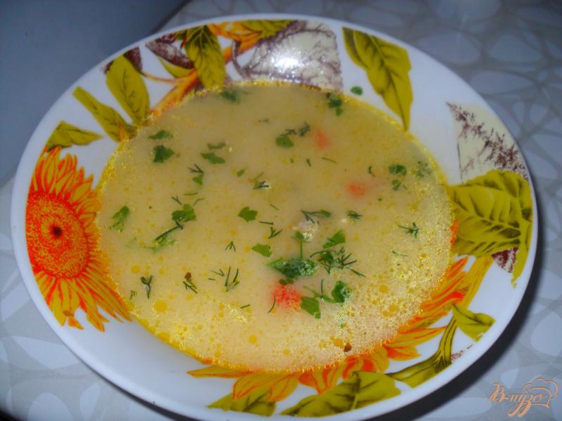Фото приготовление рецепта: Сырный суп по-французки шаг №5