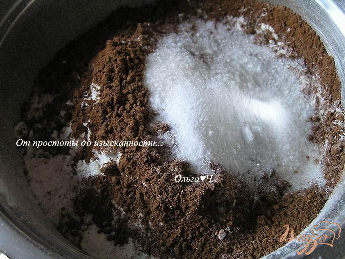 Фото приготовление рецепта: Шоколадные содовые булочки шаг №1