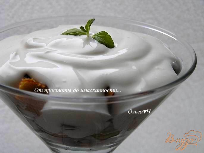 Фото приготовление рецепта: Десерт Айва под «снегом» шаг №5