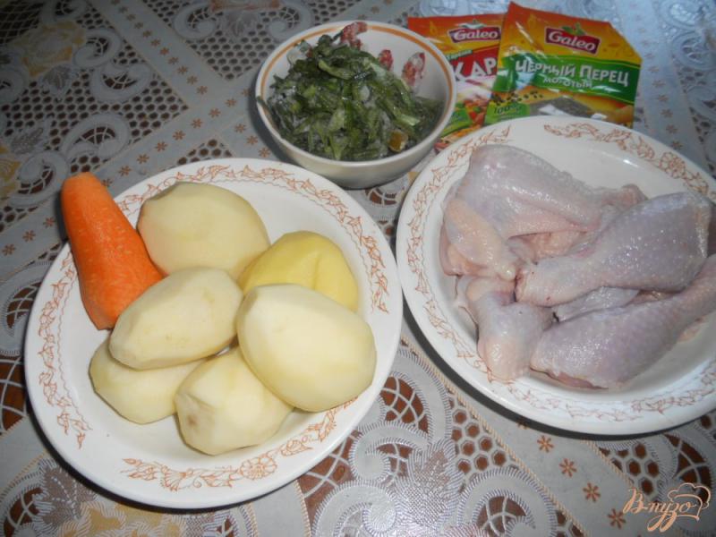 Фото приготовление рецепта: Курица с овощами в рукаве для запекания шаг №1