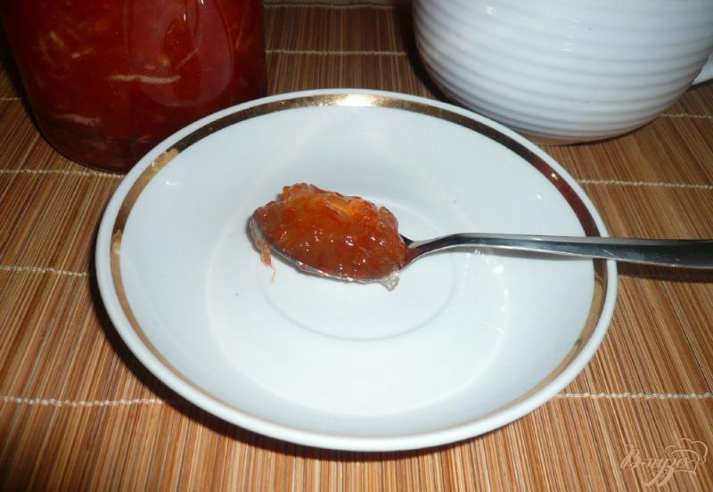 Фото приготовление рецепта: Грейпфутово-яблочное желе шаг №7