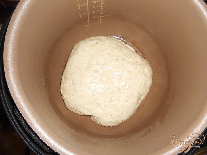 Фото приготовление рецепта: Хлеб с овсянкой в мультиварке шаг №6