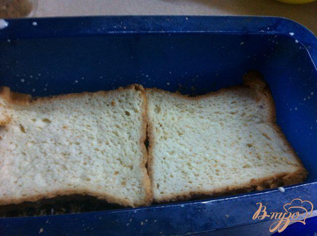 Фото приготовление рецепта: Пудинг хлебный шаг №4