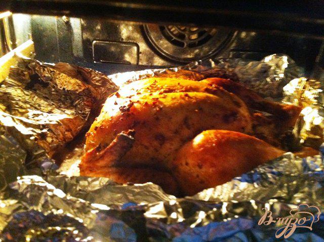 Фото приготовление рецепта: Запечёная курица. шаг №5