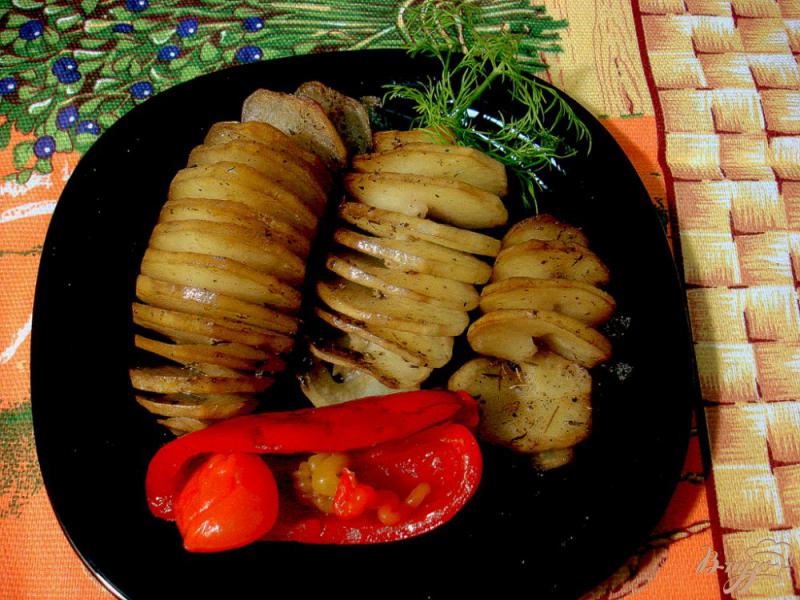 Фото приготовление рецепта: Картофельная спираль шаг №4