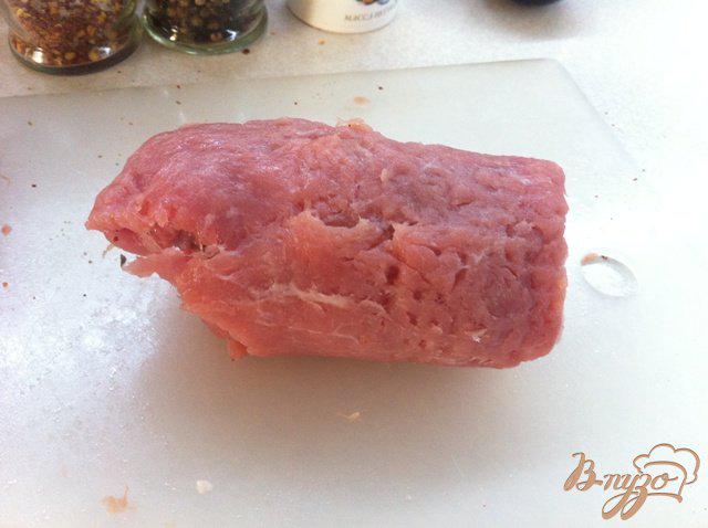 Фото приготовление рецепта: Конвертики из свинины с начинкой. шаг №7