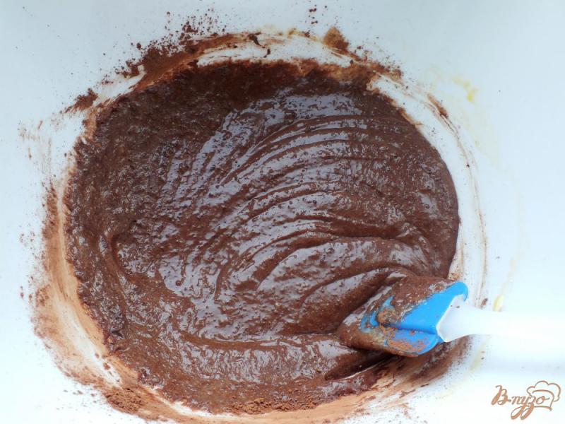 Фото приготовление рецепта: Шоколадное печенье с кумкватами шаг №2
