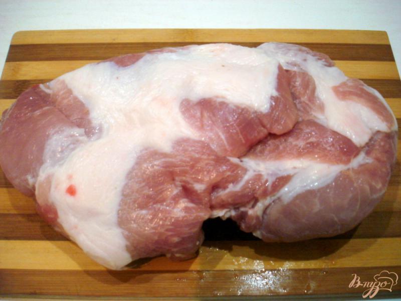 Фото приготовление рецепта: Свинина в фольге шаг №1