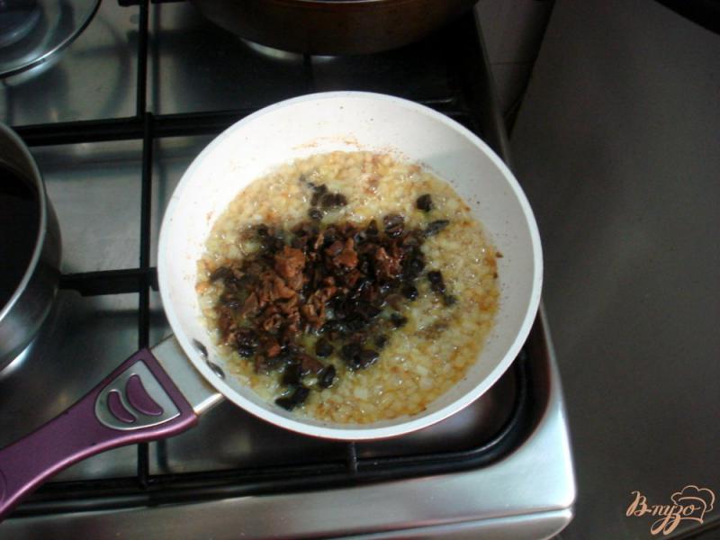 Фото приготовление рецепта: Мачанка из белых грибов шаг №6