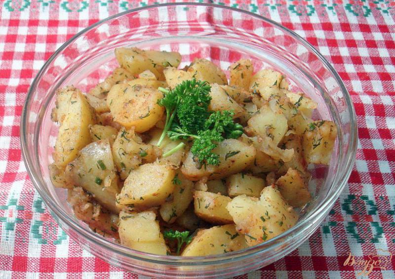 Фото приготовление рецепта: Картофельный салат шаг №5