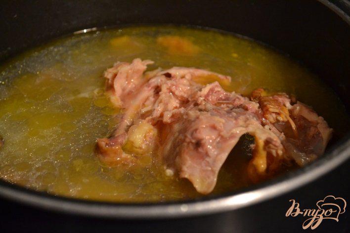 Фото приготовление рецепта: Густой овощной суп на курином бульоне шаг №1