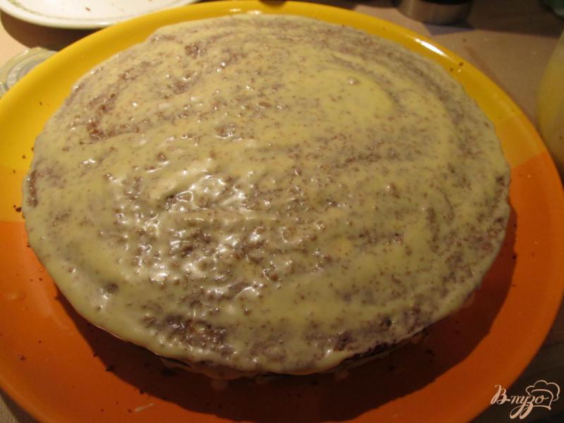 Фото приготовление рецепта: Торт «Негр в пене» шаг №6