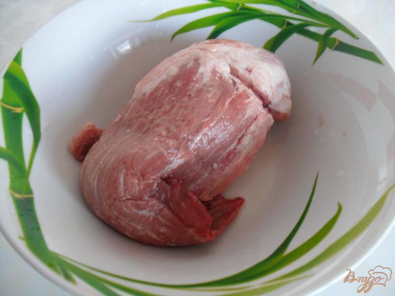 Фото приготовление рецепта: Свинина с картофелем в рукаве шаг №1
