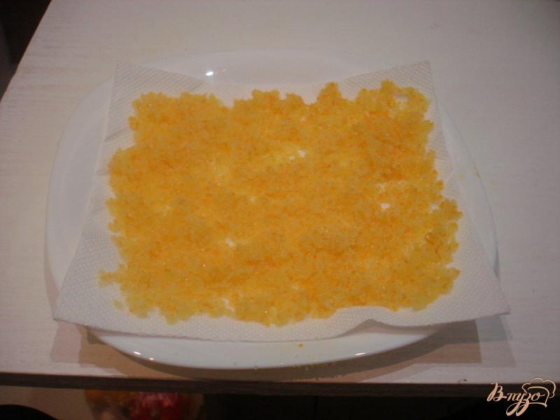 Фото приготовление рецепта: Апельсиновый сахар шаг №5