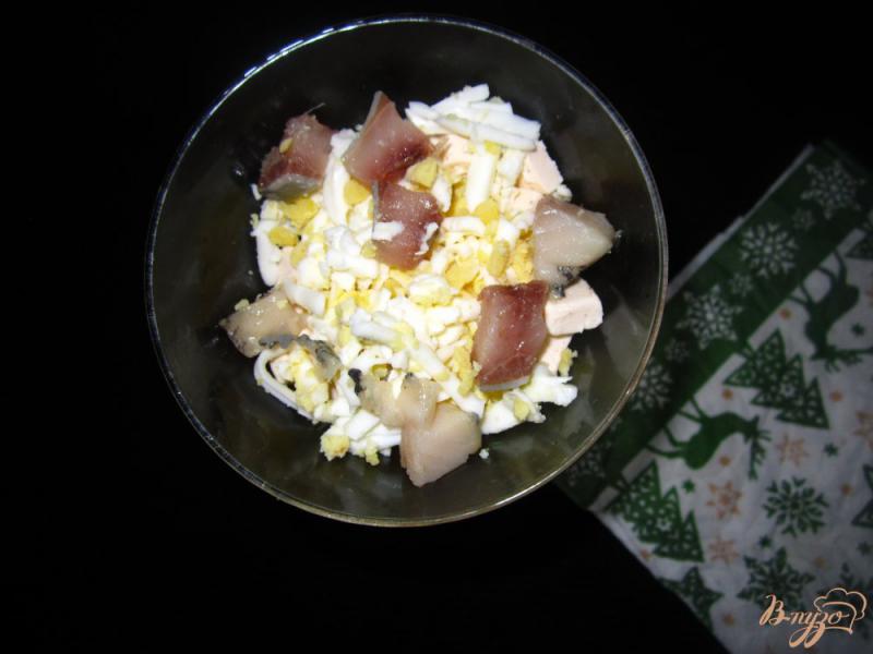 Фото приготовление рецепта: Коктель-закуска с селедкой шаг №4