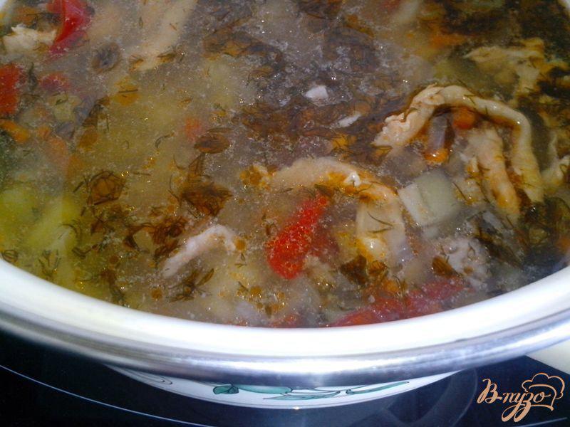 Фото приготовление рецепта: Рыбный суп шаг №3