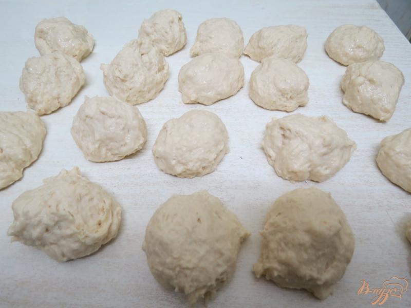 Фото приготовление рецепта: Пирожки  на кефире  во фритюре шаг №9