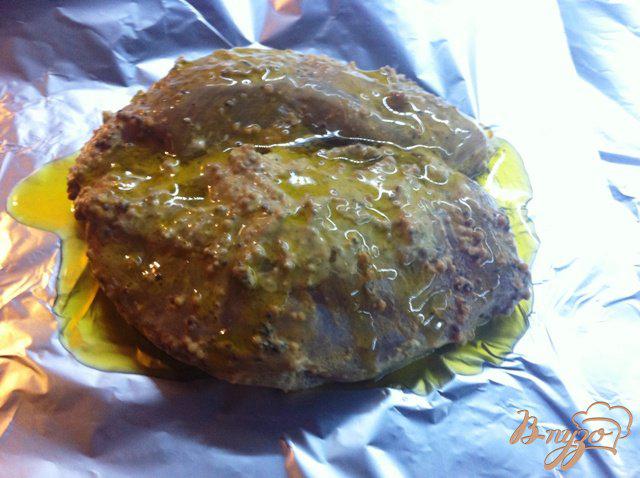 Фото приготовление рецепта: Куриная пастрома в оливковом масле шаг №2